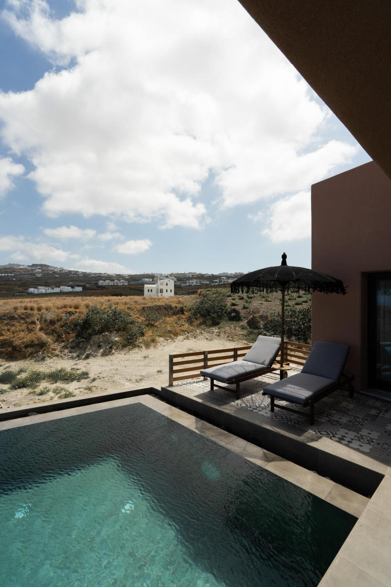 Golden Moments Luxury Stone Villas A 메사리아 객실 사진