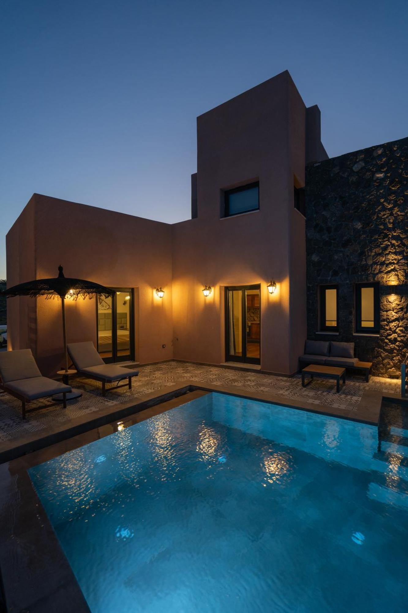 Golden Moments Luxury Stone Villas A 메사리아 외부 사진