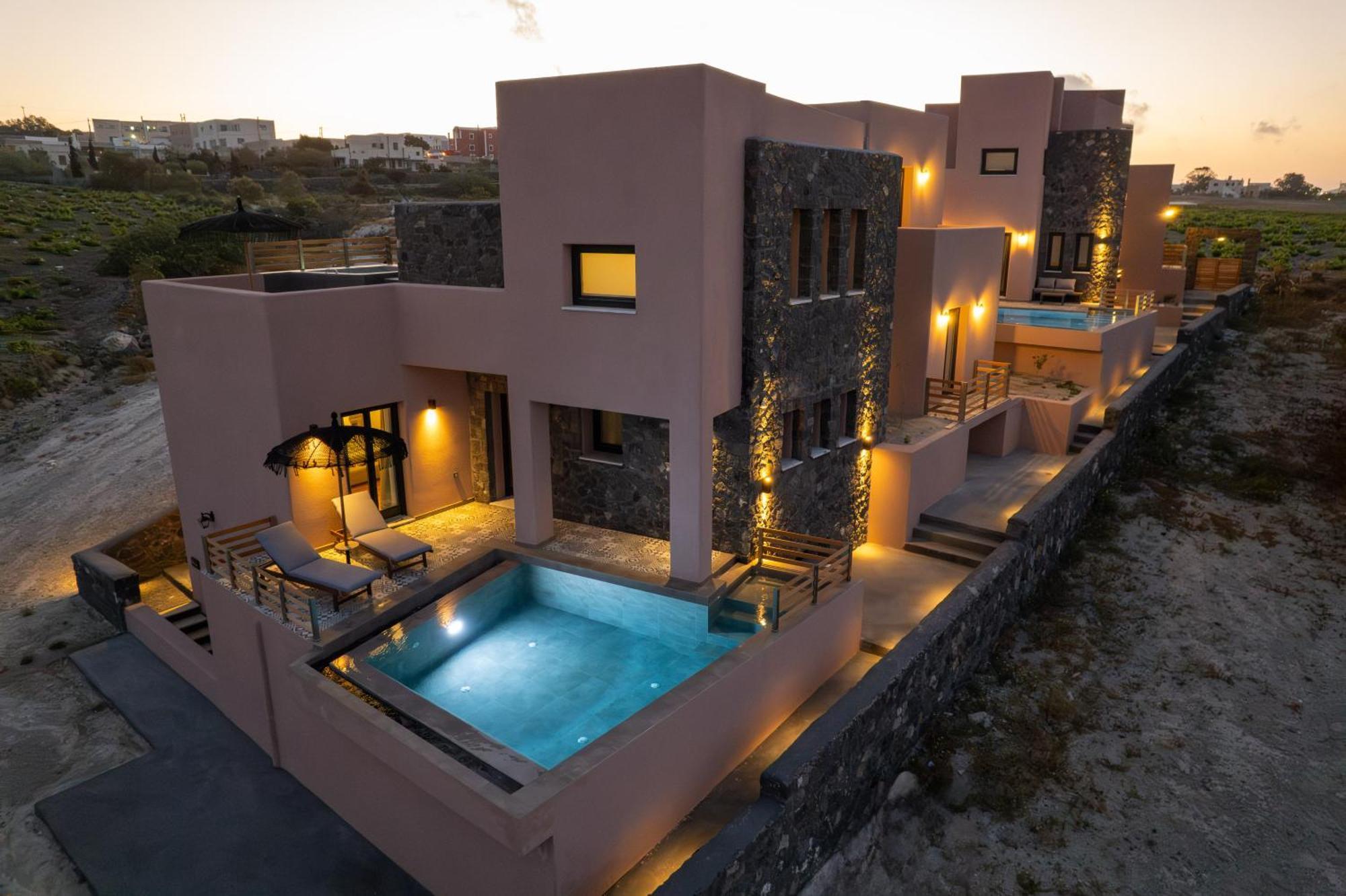 Golden Moments Luxury Stone Villas A 메사리아 외부 사진