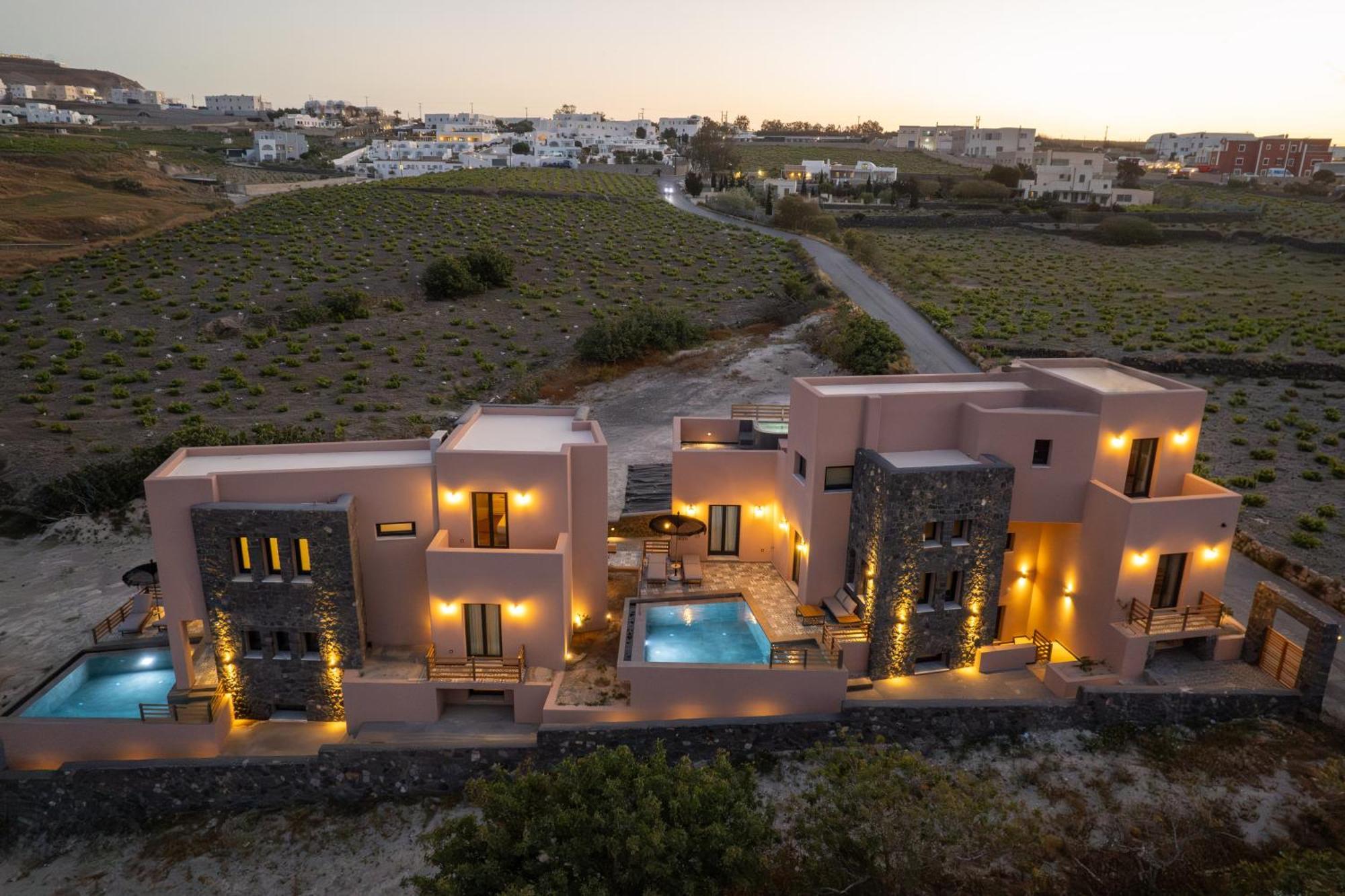 Golden Moments Luxury Stone Villas A 메사리아 외부 사진